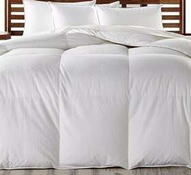 Hwgdqm05 Hotel Collection Goose Down Medium Weight Full/queen Comforter Used With Defects