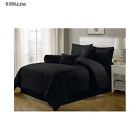 Hotel Dobby Queen Size Comforter Bedroom Bedding Set Decor Home Bedspreads Quilts Beds Chic 696729993398