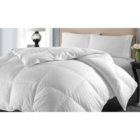 021272 Hotel Grand 1000tc Cotton Down Comforters White Full/queen