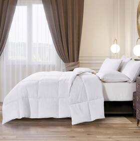 Hotel Grand 788904024253 White Goose Feather And Down Comforter Twin-sealed