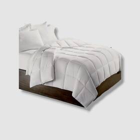 Hotel Laundry 814168029991 White All Seasons Down Alternative Comforter King