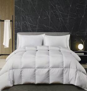 Hotel Suite 788904163129 Luxury White Goose Down And Feathers Comforter Bed Pillow Set King