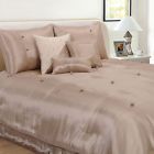 Hudson Street Bohemia Queen Comforter Set Beige 848342002746