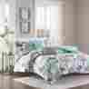 Id10-730 Id10-729 Id-intelligent Designs Twin Xl Bed In A Bag College Comforter Set Dorm Bedding Beds Girls Aqua Blue
