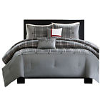 Id8644-778 Intelligent Design Grey Comforter 714573892817
