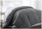 Ieh-comforter-king-gray Ienjoy Home Collection Premium Luxury Down Fiber Co 813538023287