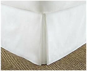 Ienjoy Home 813538024291 Collection Pleated Bed Skirt King White