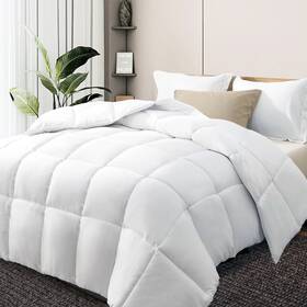 0203 Igi Full/queen White Comforter All Season Down Alternative 88x92