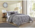 Ika-5cs-fuqu-bb-taupe Vcny Home Vc New York Tapile Medallion Comforter Set