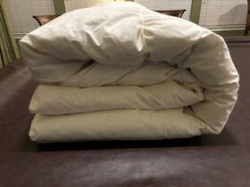 201.334.95 Ikea New Mysa Ronn Duck Down And Feather Duvet Insert Warmth Level 2 Queen Size