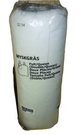 22350 Ikea Myskgras Full / Queen Comforter Insert Filling 100% Poly Fiber Lightweight