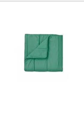 504.496.05 Ikea Hallespring Full/queen Comforter Set 2 Pillowcases Green H Llespring