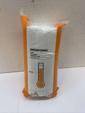 904.579.95 Ikea Smasporre Comforter Warm Twin White Easy To Clean Cotton/polester Blend
