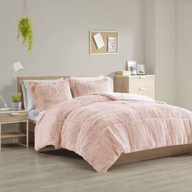 Intelligent Design 086569253217 Malea Shaggy Comforter Set Long Faux Fur Cozy Down Alternative Modern Casual Ult Intelligent Design 086569253217 Malea Shaggy Comforter Set Long Faux Fur Cozy Down Alternative Modern Casual Ult