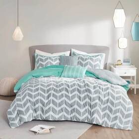 Intelligent Design 675716505905 Nadia Comforter Set All Season Bedding With Shams And Pillows