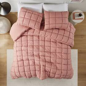 91865291 Intelligent Design Full/queen Dream Puff Down Alternative Warm Soft Comforter