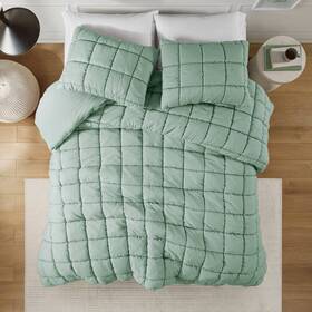 91865316 Intelligent Design Full/queen Dream Puff Down Alternative Warm Soft Comforter