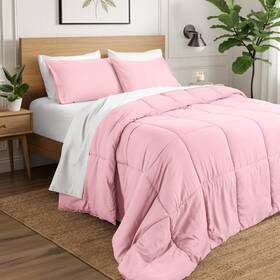 Ivy Union 840105768586 Queen Comforter Set Comfy Breathable All Season Down Alternativ