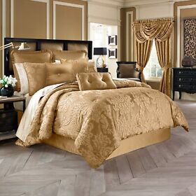 2050030kcs J Queen Colonial Gold 4-piece Comforter Set In King