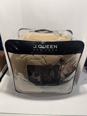 J Queen New York 193842115282 J. Home Dorset Cal King Comforter Shams And Skirt Set In Spa