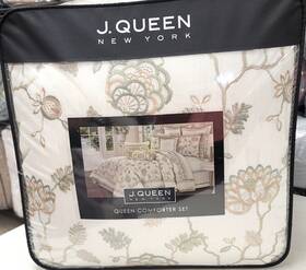 J Queen New York 193842148594 Fairview 4-pc. Comforter Set Sage