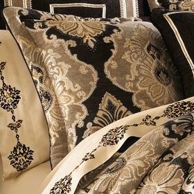 J. Queen New York 846339050985 Bradshaw Black Comforter Set Tc2x4lolntg9bcdpdmsopgstd8mu7mbs