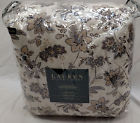 Jacobean Ralph Lauren 400 Floral Tan Gray Queen Comforter 4 Pc Set New 764832103338