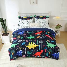 B0c6p5dqcp Jameswish Dinosaur Comforter Set Twin For Kids Boys Teens 7 Piece Bed In A Bag