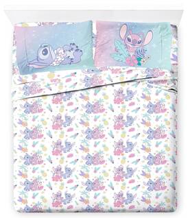 Jay Franco 032281430115 Sheet Cartoon Set With Fitted Flat Sheets And Pillow Cover - Ultra-soft Bedd Inch