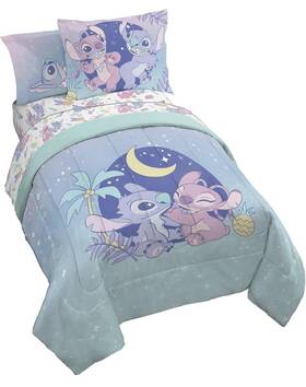 Jay Franco And Sons Inc. 032281434908 Disney Nightmare Before Christmas Twin Comforter Set 5pc Jack &sally
