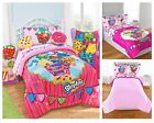 Jay Franco Shopkins Twin Single Comforter Sheets Sham 5 Pcs New 641945837636