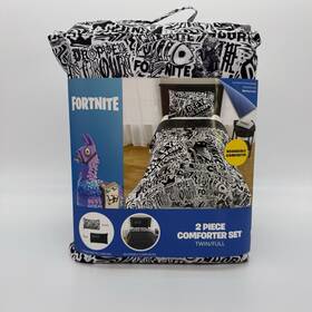 Jay Franco & Son 032281241438 New Fortnite Twin Reversible 2 Piece Comforter Set