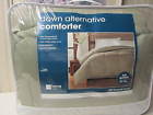 Jc Penney Home Collection New In Case Down Alternative Cotton Sateen Sage Queen Comforter 025521635661