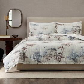 94686110 Jeremiah Brent Home 3pc King Ftwalk In The Woodsft Cotton Duvet Set