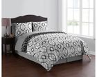 Jks-8cs-full-in-black Vcny Home Jackson Bed In Bag Set