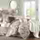 Jla13-300 Hampton Hill Bellville Comforter Set New King Size