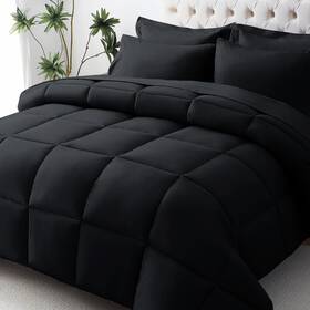 Jollyvogue 445013015079 Queen Comforter Set Ultra-soft Bed In A Bag Size 7 Pieces Oek