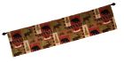 Jp593 Carstens Patchwork Lodge Plush Valance Multi