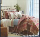 Juliette Chaps New Home Queen 4pc Comforter Set Floral Red 400955722758
