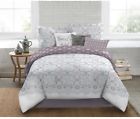 K-bloss-999 Nicole Miller Comforter Set Bedding King Reversible Piece 0769924508831