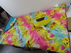 K690648 Emoji Pals Sleeping Bag Set Rainbow 784857735109