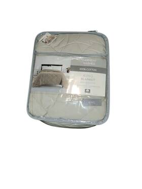 Keeco 081806466603 Garment Washed Solid King Comforter Set Light Tan Keeco 081806466603 Garment Washed Solid King Comforter Set Light Tan
