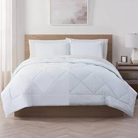 13513000252 Keeco Llc Serta Supersoft Cooling 5 Piece Reversible Complete Bedding Comforter Set With S 13513000252 Keeco Llc Serta Supersoft Cooling 5 Piece Reversible Complete Bedding Comforter Set With S