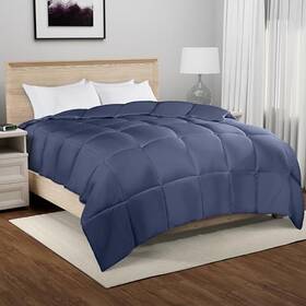 26011600398 Keeco Llc Memory Flex Size Comforter All Season Duvet Insert Breathable And Twin Blue