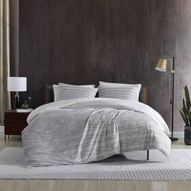 Ushsa51202658 Kenneth Cole New York - King Comforter Set Reversible Cotton Bedding With