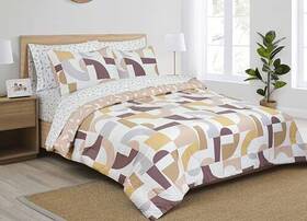 Kidz Mix 011342304336 Geo Reversible Bed In A Bag Queen
