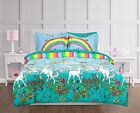 Kidz Mix Rainbow Unicorn 5-piece Bed In A Bag Queen