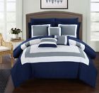 Kingcomforterset9059 King Comforter Set Navy 652129119059