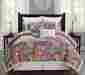 Kinglinen 8 Piece King Palermo Floral Comforter Set 888804011244