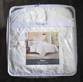 Koolaburra By Ugg 008889219605 New Bella King Comforter Set With Shams. Reversible